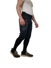Pantalon d’équitation noir modèle homme