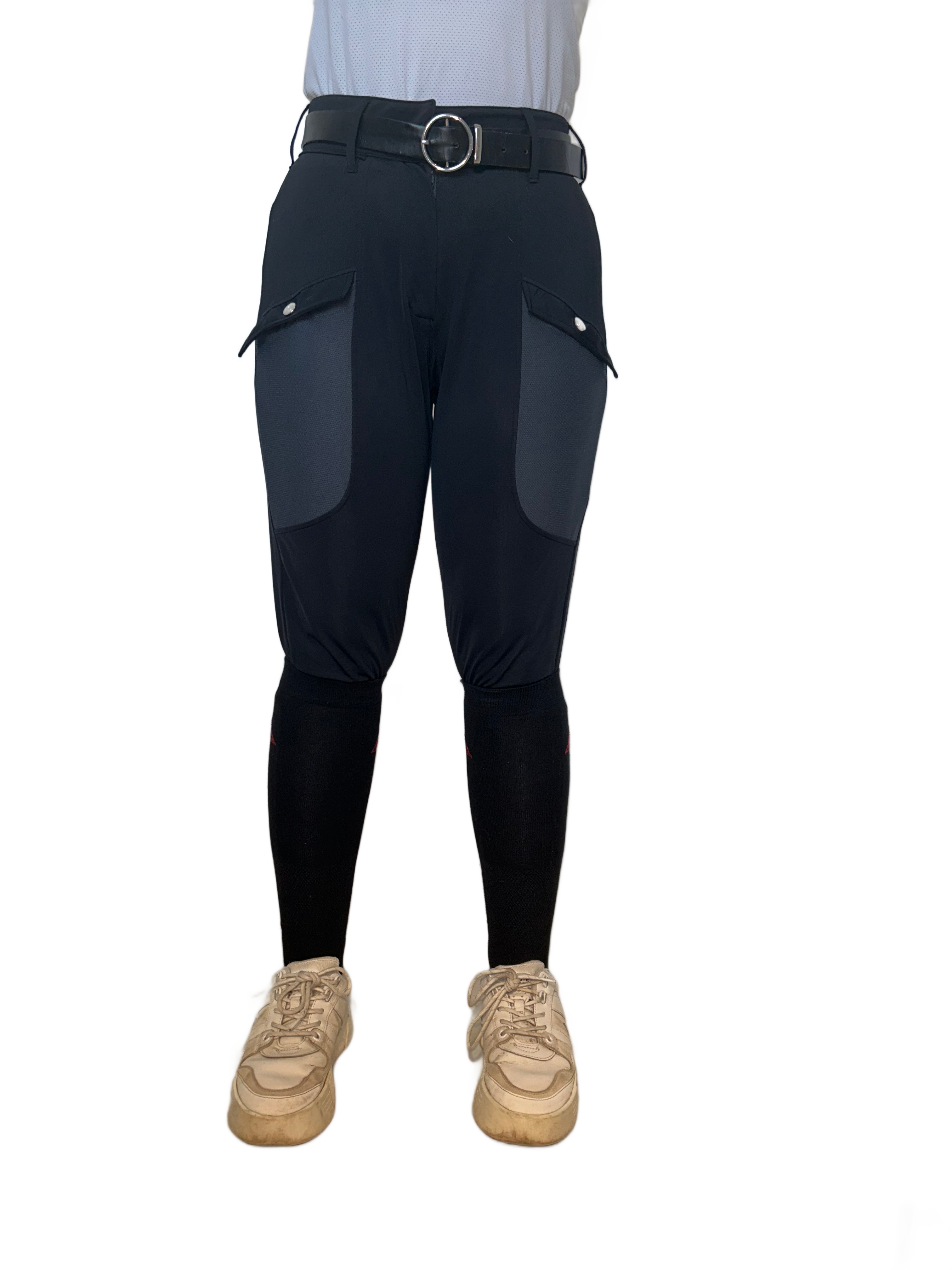 Pantalon d’équitation noir modèle femme
