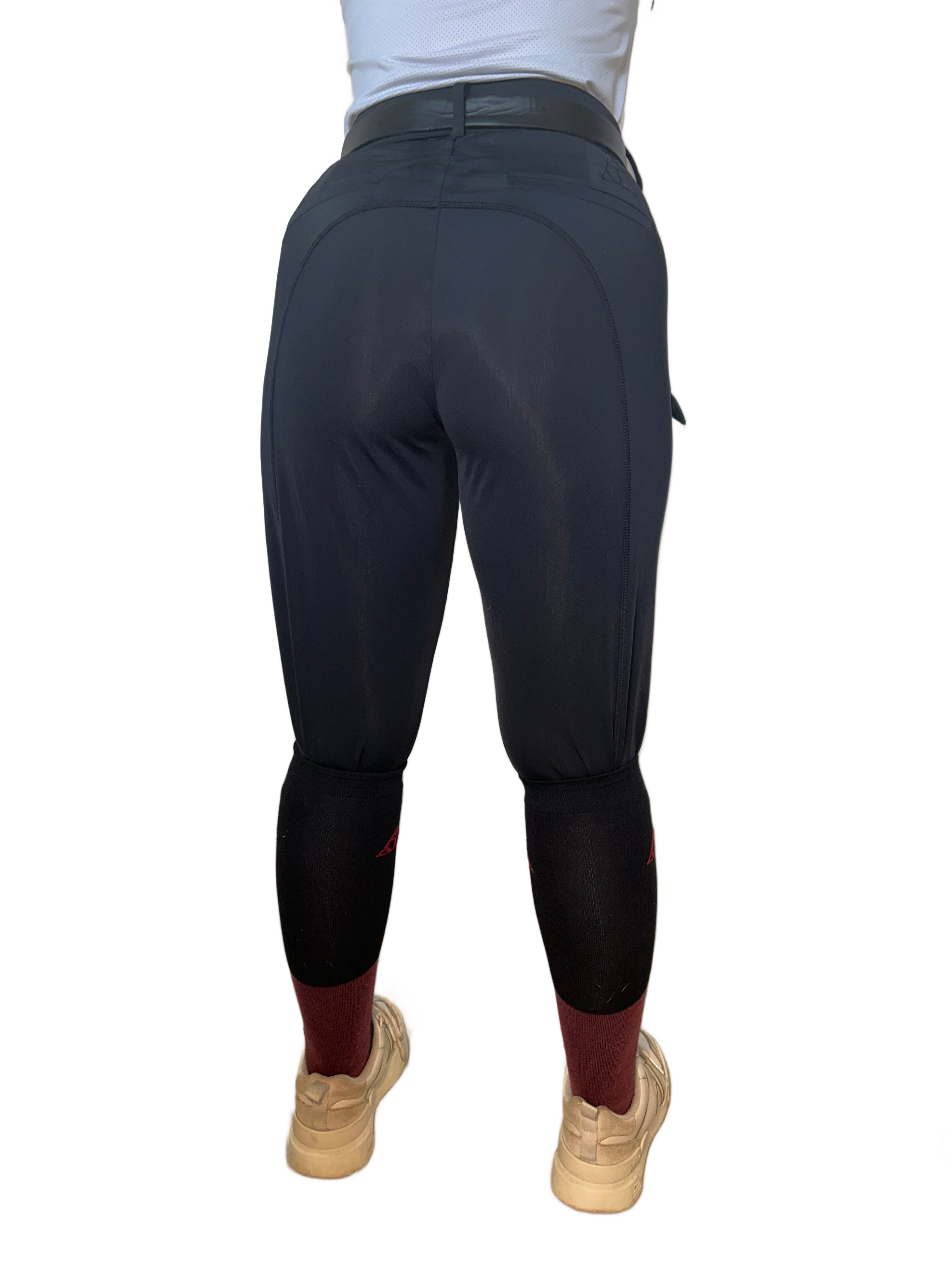 Pantalon d’équitation noir modèle femme