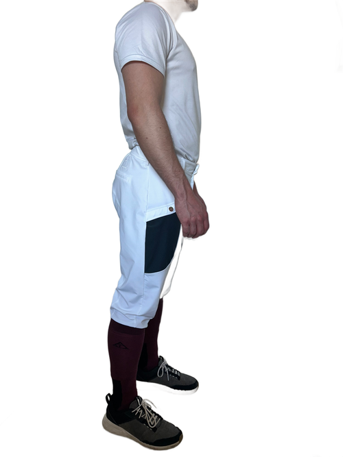 Pantalon d'équitation blanc modèle homme